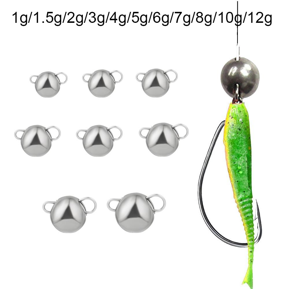 1pc 매트 블랙 텅스텐 싱커 1g-12g 낚시 무게  - Fishing Equipment Carp 리뷰 및 가격