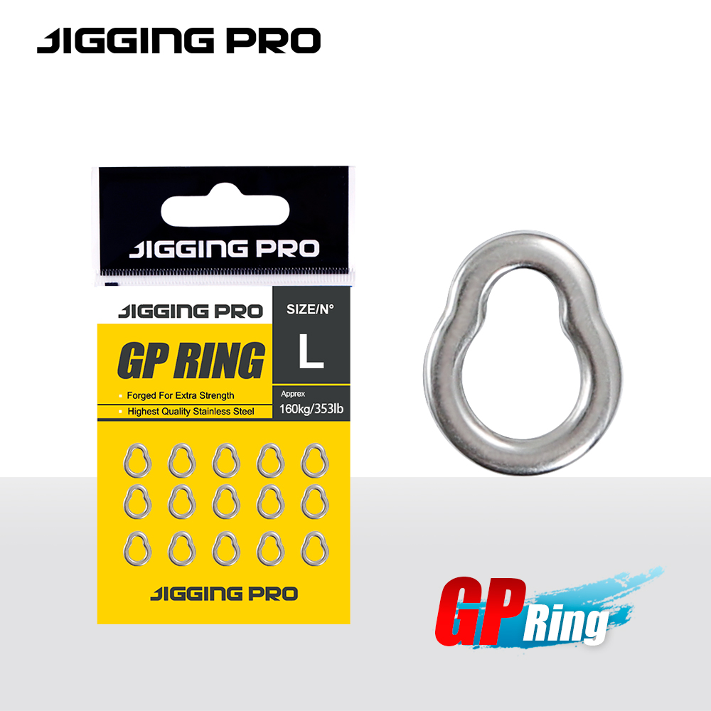 JIGGING PRO 15Pcs GP 솔리드 링 스테인 - Fishing Equipment Cheap 리뷰 및 가격