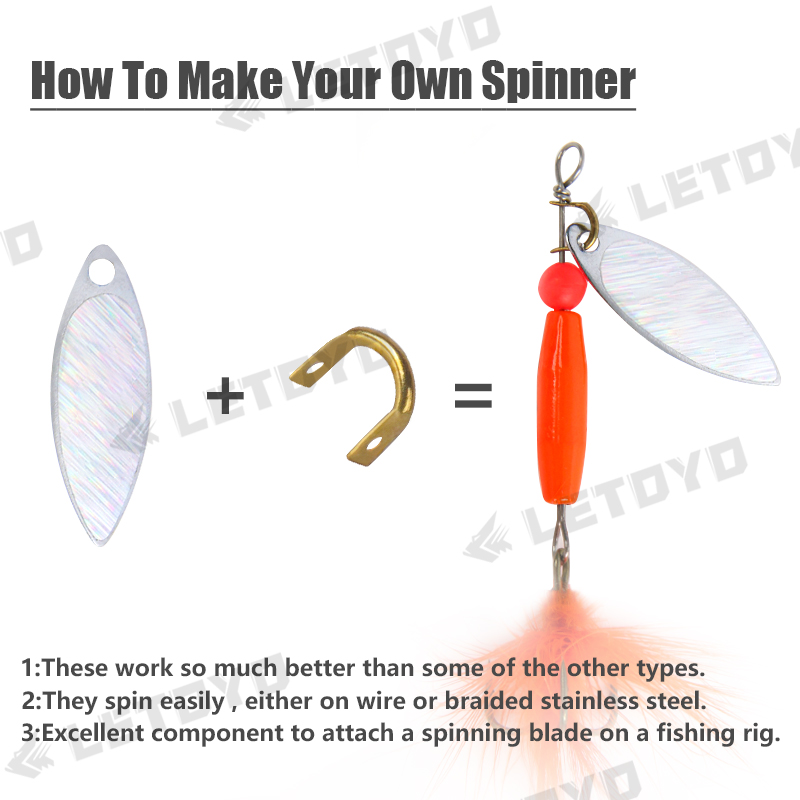 LETOYO 100pcs 접힌 Clevises 숟가락  - Ice Fishing Tip Up 리뷰 및 가격
