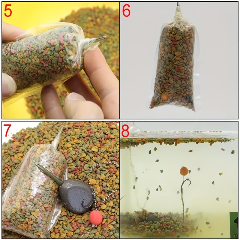8pcs 잉어 낚시 액세서리, QC PVA 낚시 피더  - Ice Fishing Tip Up 리뷰 및 가격