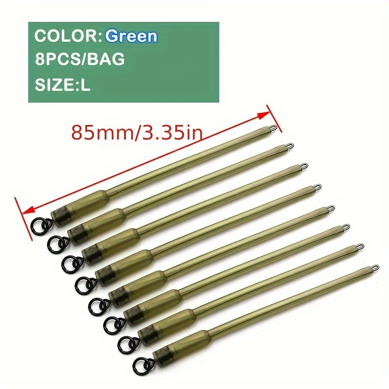 8pcs 잉어 낚시 액세서리, QC PVA 낚시 피더  - Ice Fishing Tip Up 리뷰 및 가격