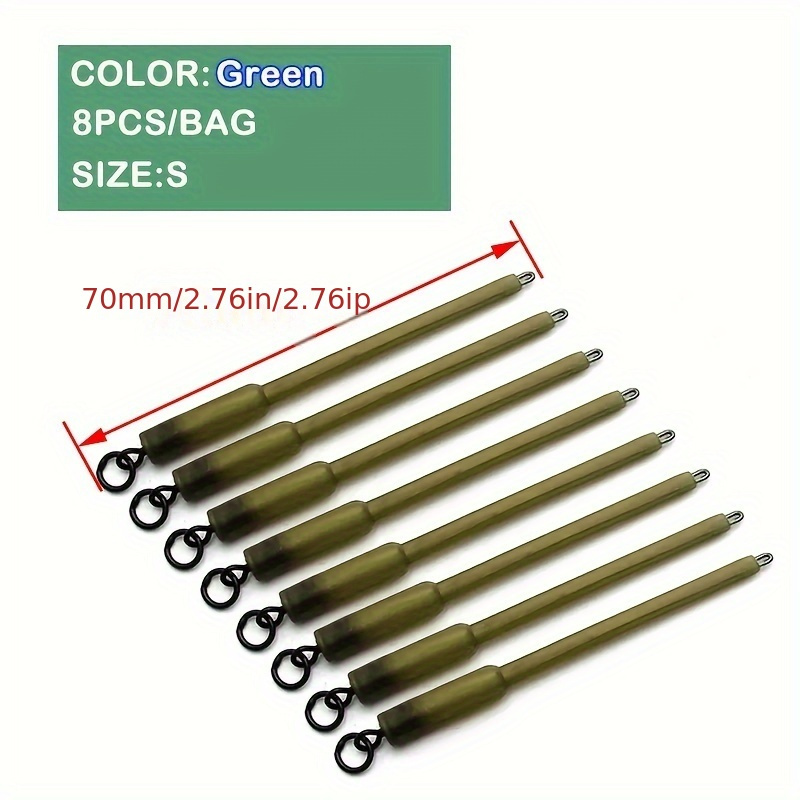 8pcs 잉어 낚시 액세서리, QC PVA 낚시 피더  - Ice Fishing Tip Up 리뷰 및 가격