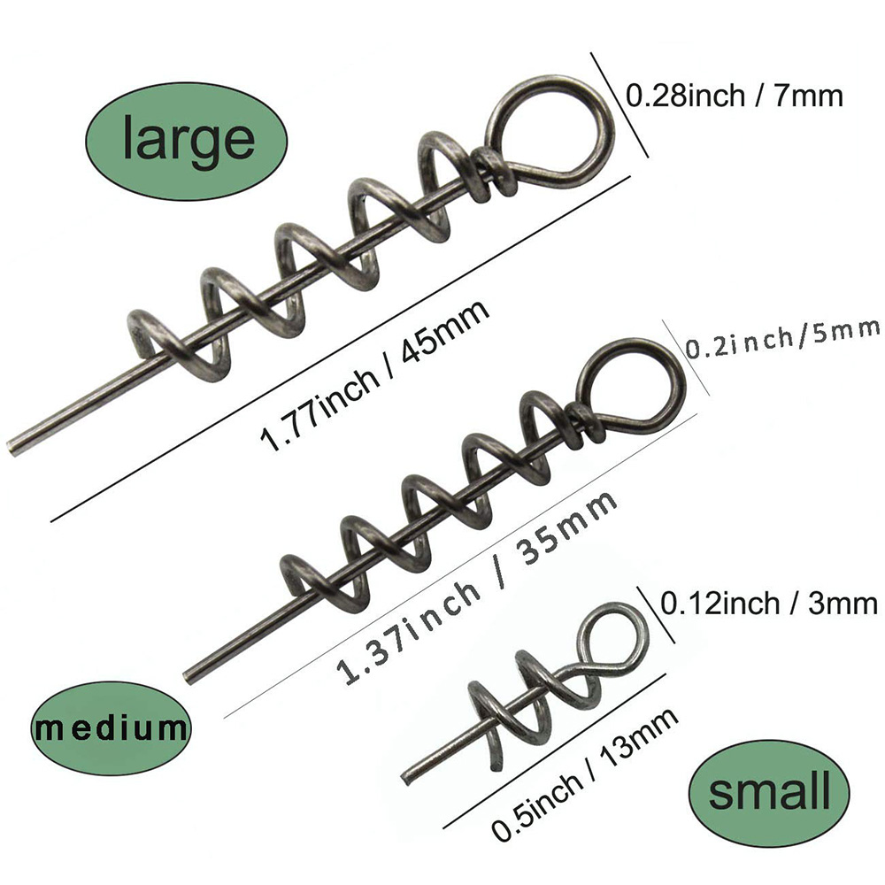 30pcs 스테인레스 스틸 스프링 잠금 핀 낚시 핀 나 - Fishing Equipment Cheap 리뷰 및 가격