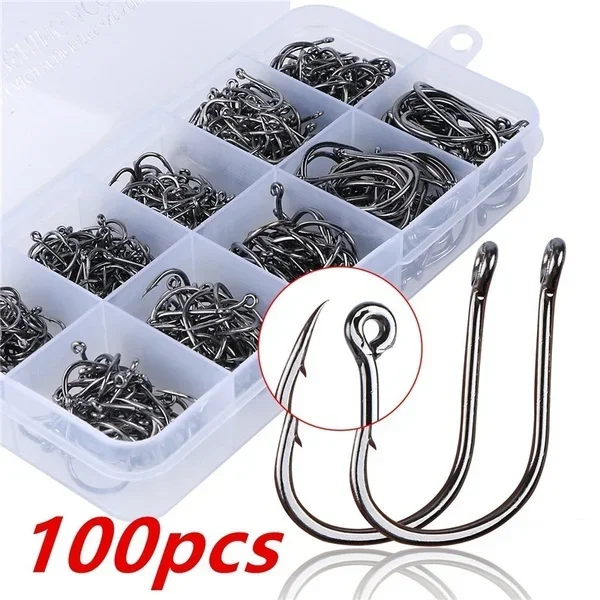 새로운 100 개/상자 고품질 탄소강 잉어 낚시 미끼  - Fishing Equipment Brands 리뷰 및 가격