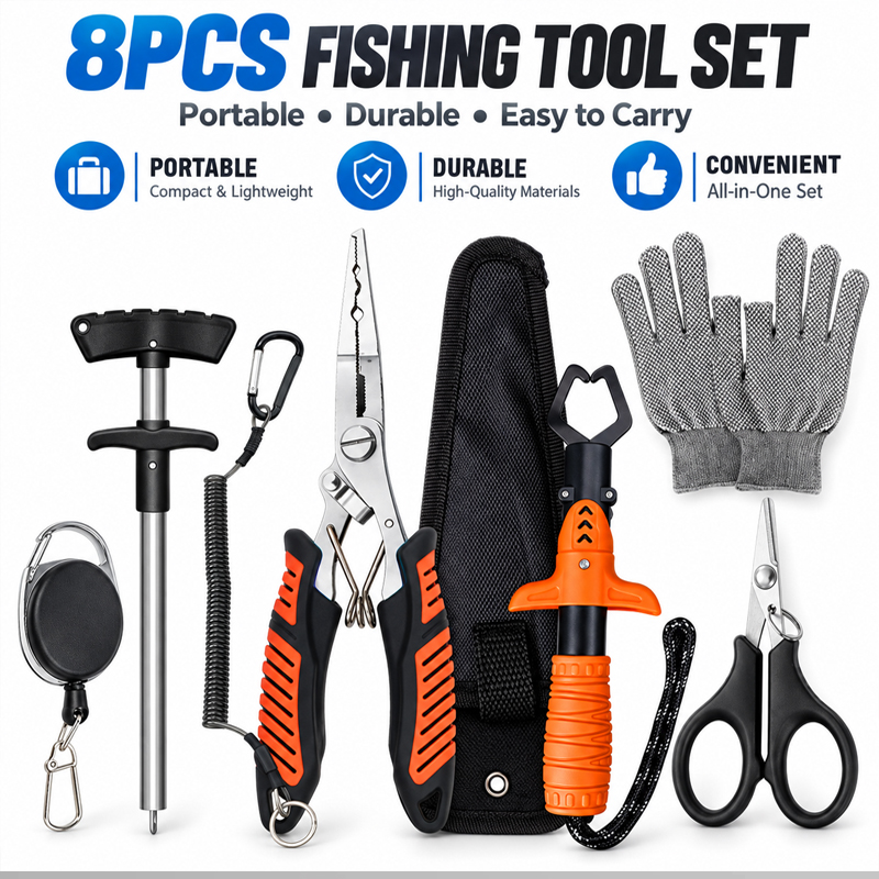 다용도 낚시용 플라이어 세트: 물고기 입을 잡는 도구, - Fishing Equipment Cheap 리뷰 및 가격