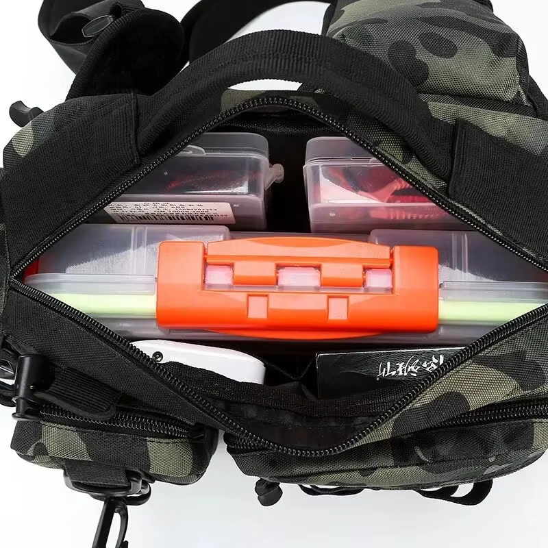 야외 전술 캠핑 등산 허리 슬링백 크로스바디 낚시 용품 - Fishing Equipment Bag 리뷰 및 가격