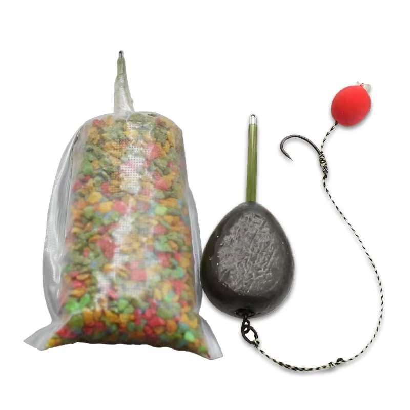 강철 스위블이 장착된 8개의 PVA 미끼 연결기. 잉어 - Fishing Equipment Essentials 리뷰 및 가격