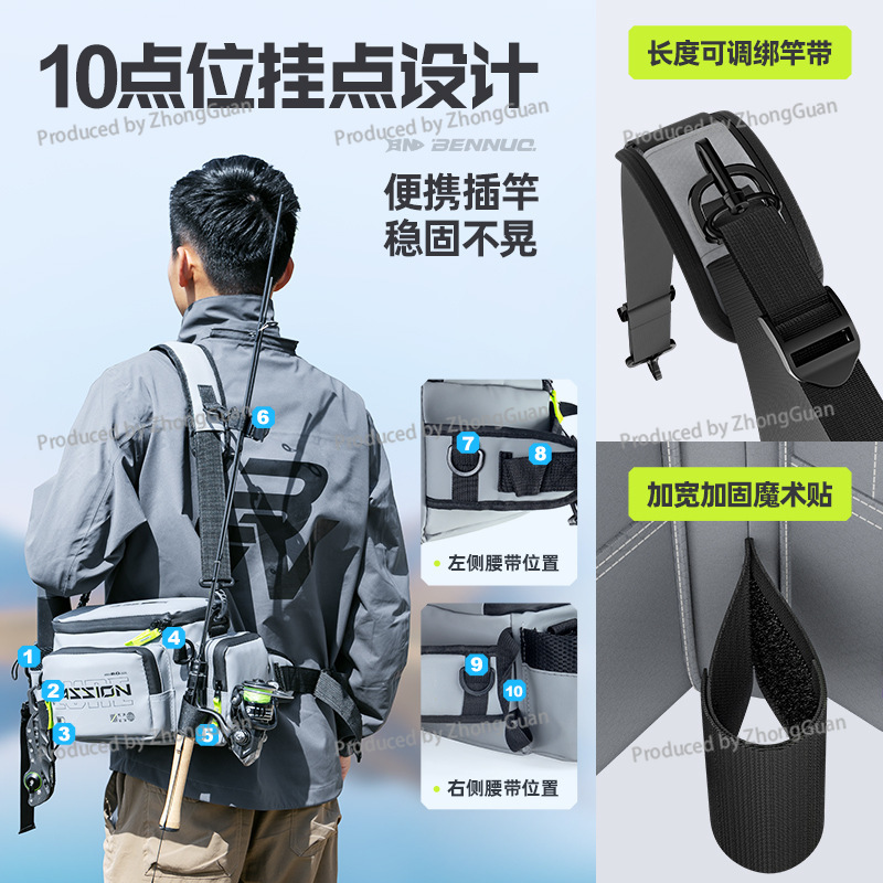 다기능 패니팩 방수 어깨 낚시 장비 가방 낚시 가방 루 - Fishing Equipment Bag 리뷰 및 가격