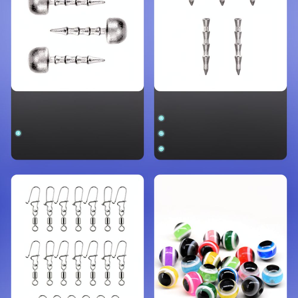 웨이허 스포츠 크랭크 훅, 회전 연결 장치, 리더 줄  - Fishing Equipment Essentials 리뷰 및 가격