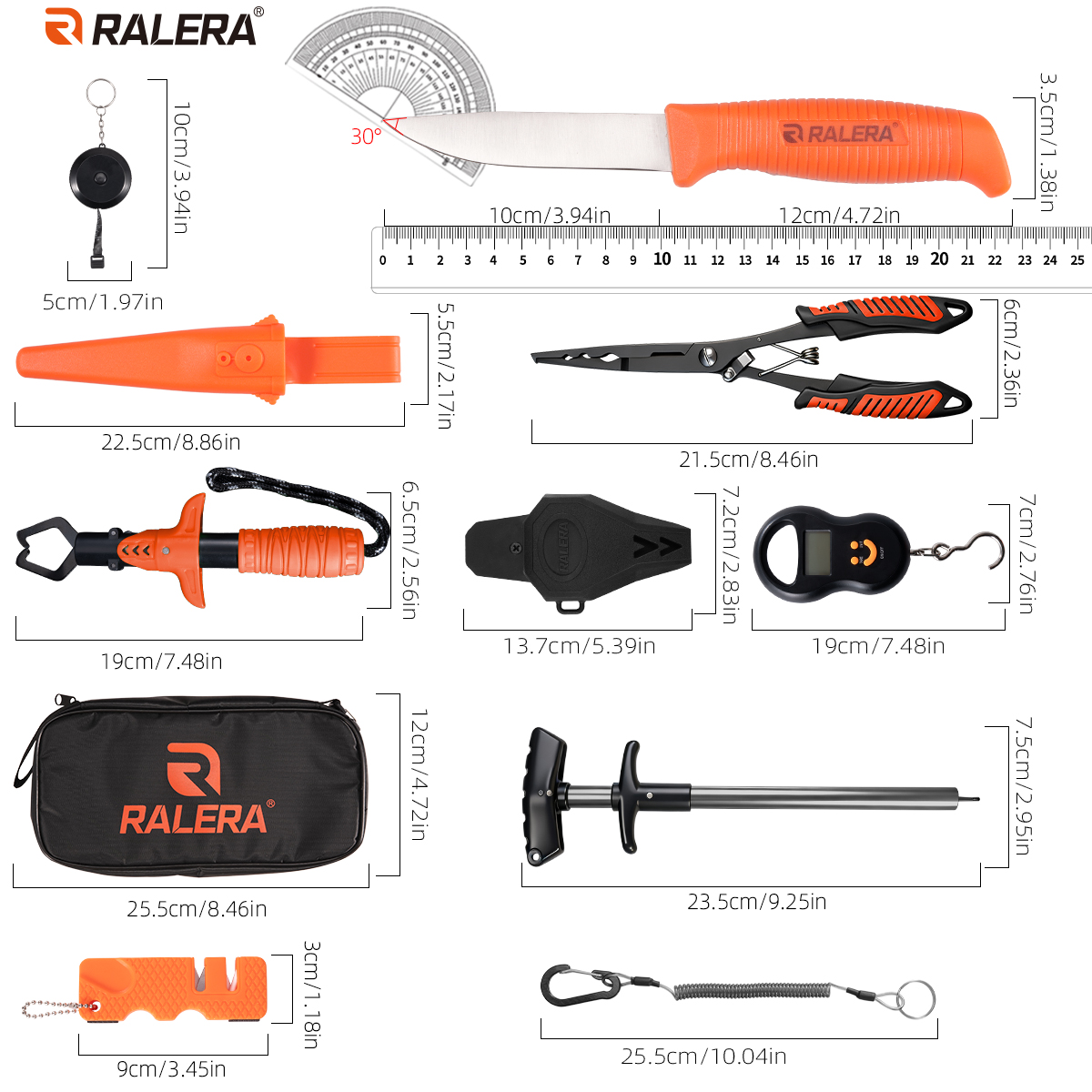 랄레라 낚시 도구 세트, 피쉬 그립퍼, 플라이어, 헤어 - Fishing Equipment Price 리뷰 및 가격