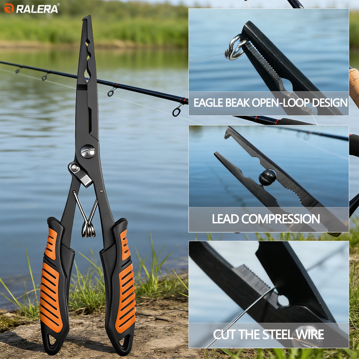 랄레라 낚시 도구 세트, 피쉬 그립퍼, 플라이어, 헤어 - Fishing Equipment Price 리뷰 및 가격