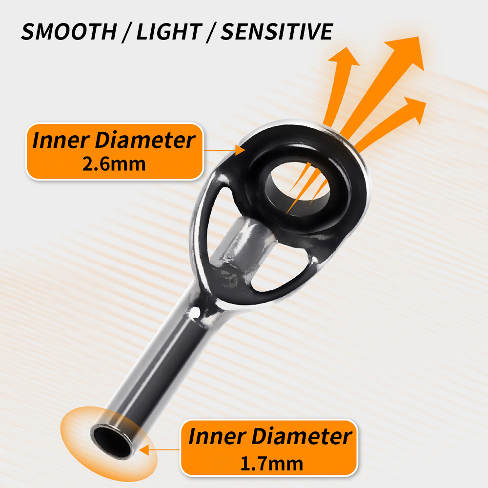 9Pcs 낚싯대 가이드 링 수리 키트 세라믹 링 스피닝 - Fishing Equipment Cheap 리뷰 및 가격