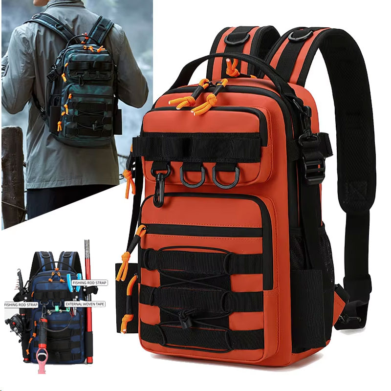 낚시 전술 캠핑 배낭 야외 스포츠 가방 하이킹 몰리 물 - Fishing Equipment Bag 리뷰 및 가격