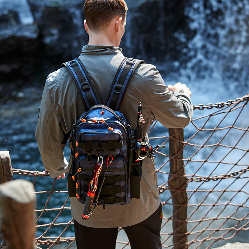 낚시 전술 캠핑 배낭 야외 스포츠 가방 하이킹 몰리 물 - Fishing Equipment Bag 리뷰 및 가격