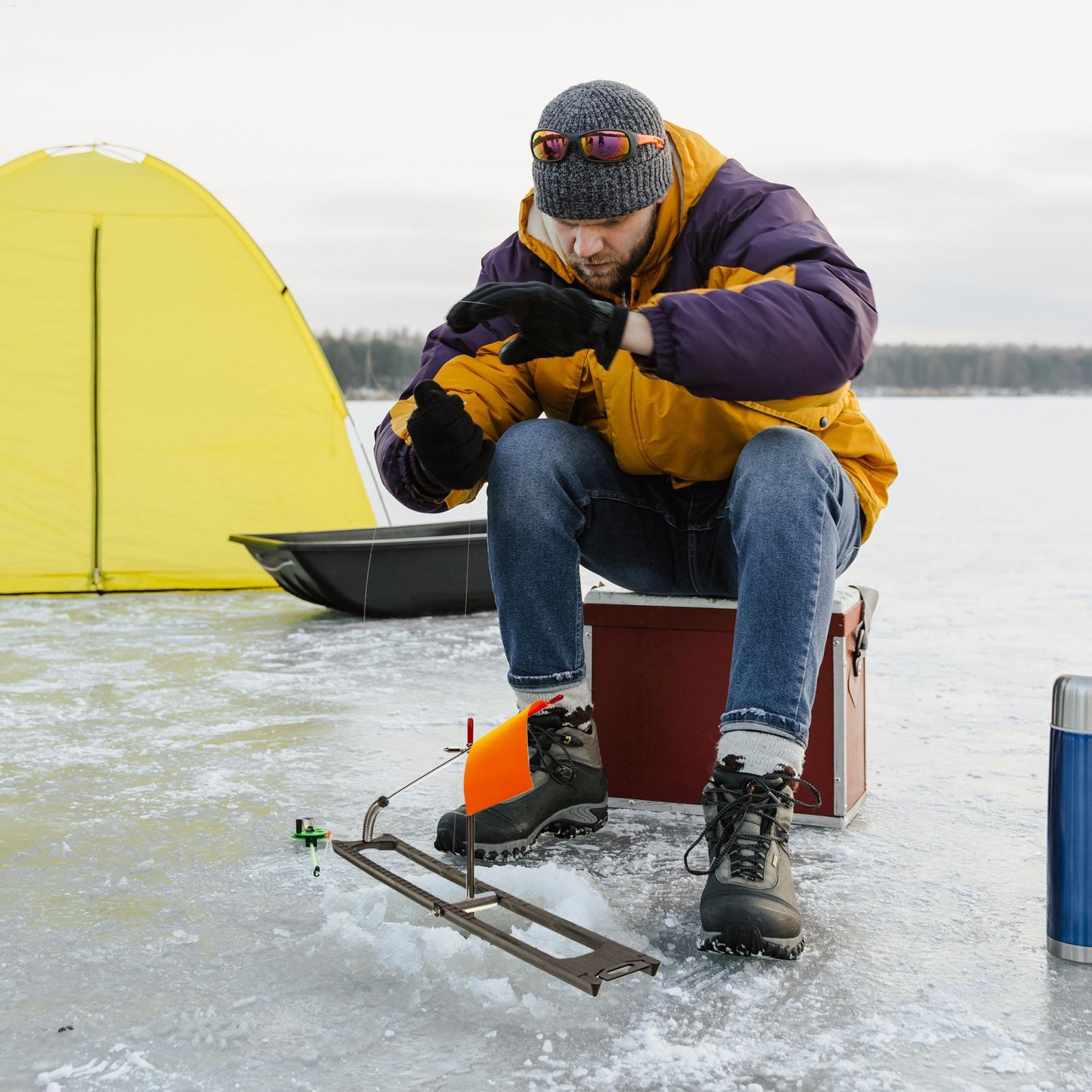 얼음낚시 팁업 플래그 낚시 장비 액세서리 얼음낚시대 팁 - Ice Fishing Tip Up 리뷰 및 가격